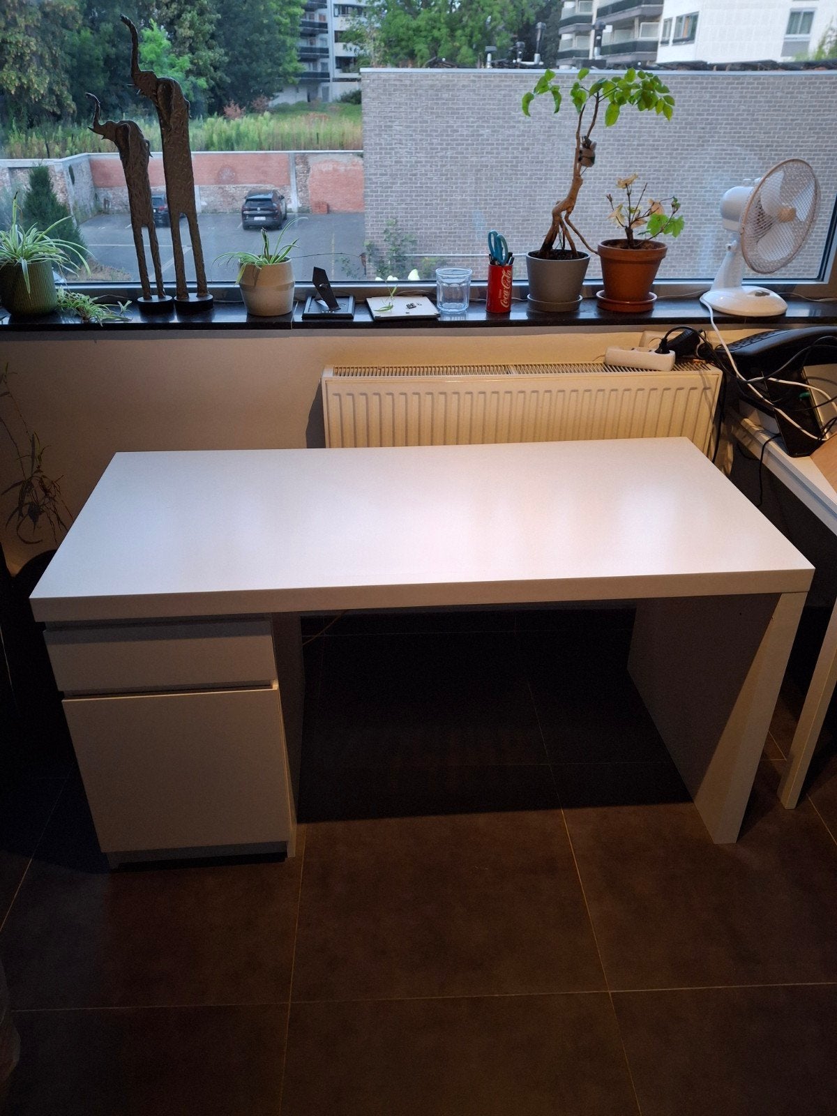 Bureau, Huis en Inrichting, Ophalen, Met lades, Gebruikt, Scandinavisch