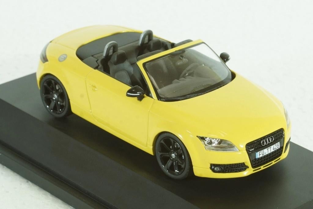 1:43 Schuco 04725 Audi TT Roadster 2009 imola yellow, Hobby & Loisirs créatifs, Voitures miniatures | 1:43, Neuf, Voiture, Schuco