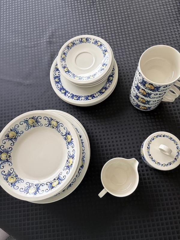 Vaisselle 4 pièces Villeroy et Boch - Cadiz, Maison & Meubles, Cuisine | Vaisselle, Comme neuf, Autres types, Enlèvement ou Envoi