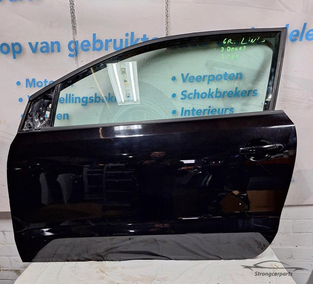 Deur Portier VW Polo 6R 6C links 3 deurs kleur LC9X compleet, Auto-onderdelen, Gebruikt, -, -, Ophalen of Verzenden