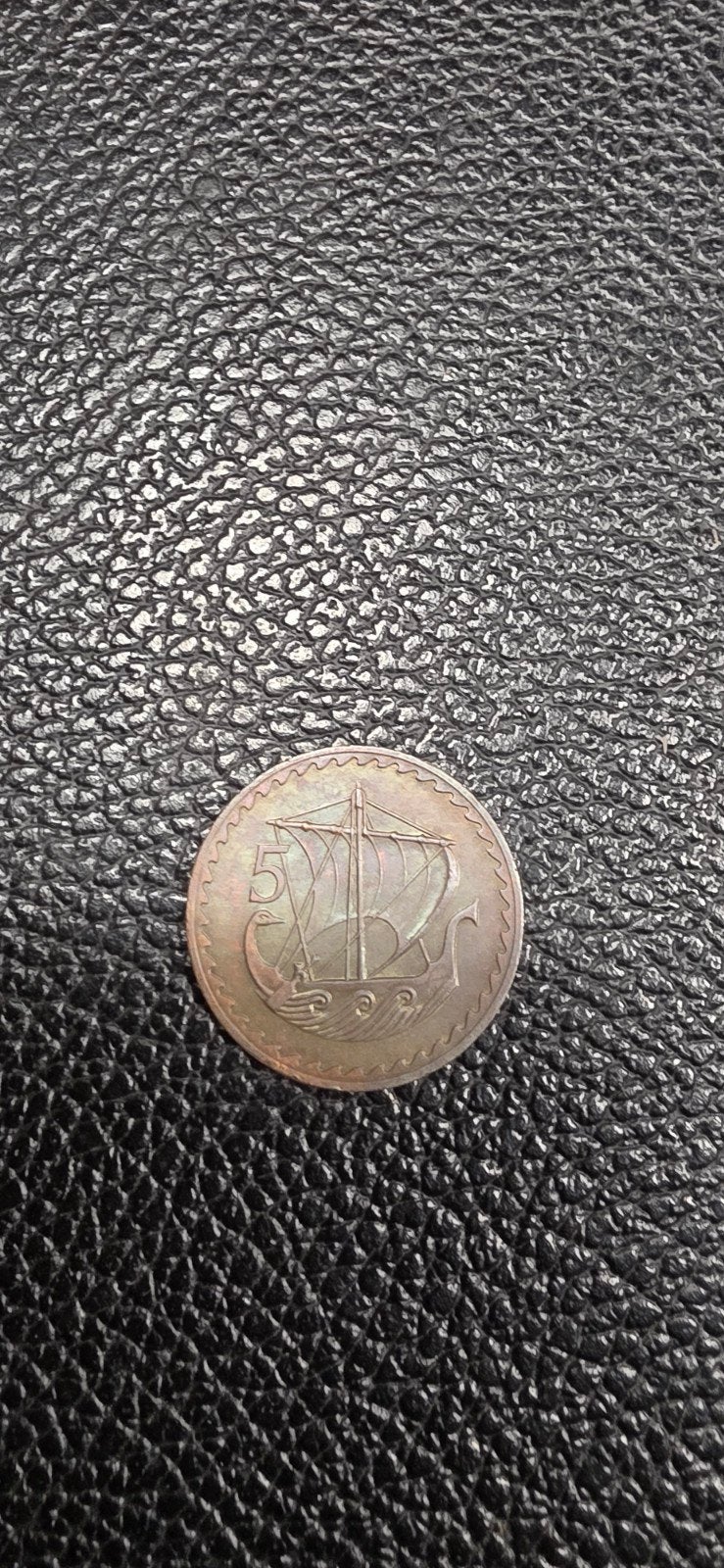 Cyprus 5 mil 1972, Postzegels en Munten, Munten | Azië, Ophalen of Verzenden