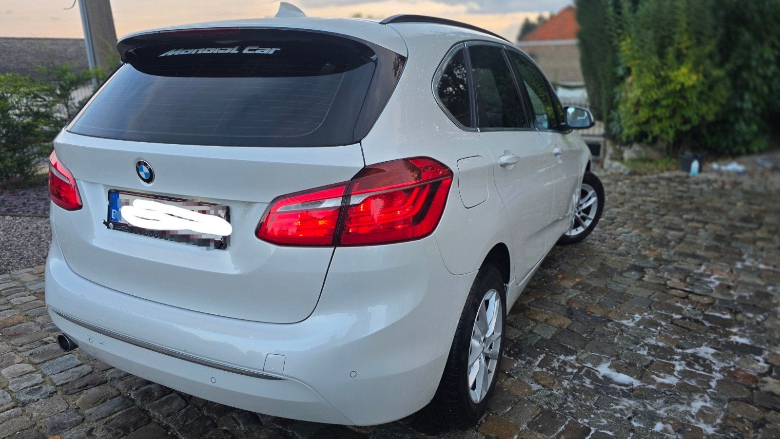 Magnifique BMW 116d Active Tourer, Autos, Cuir, Achat, Euro 6, Noir