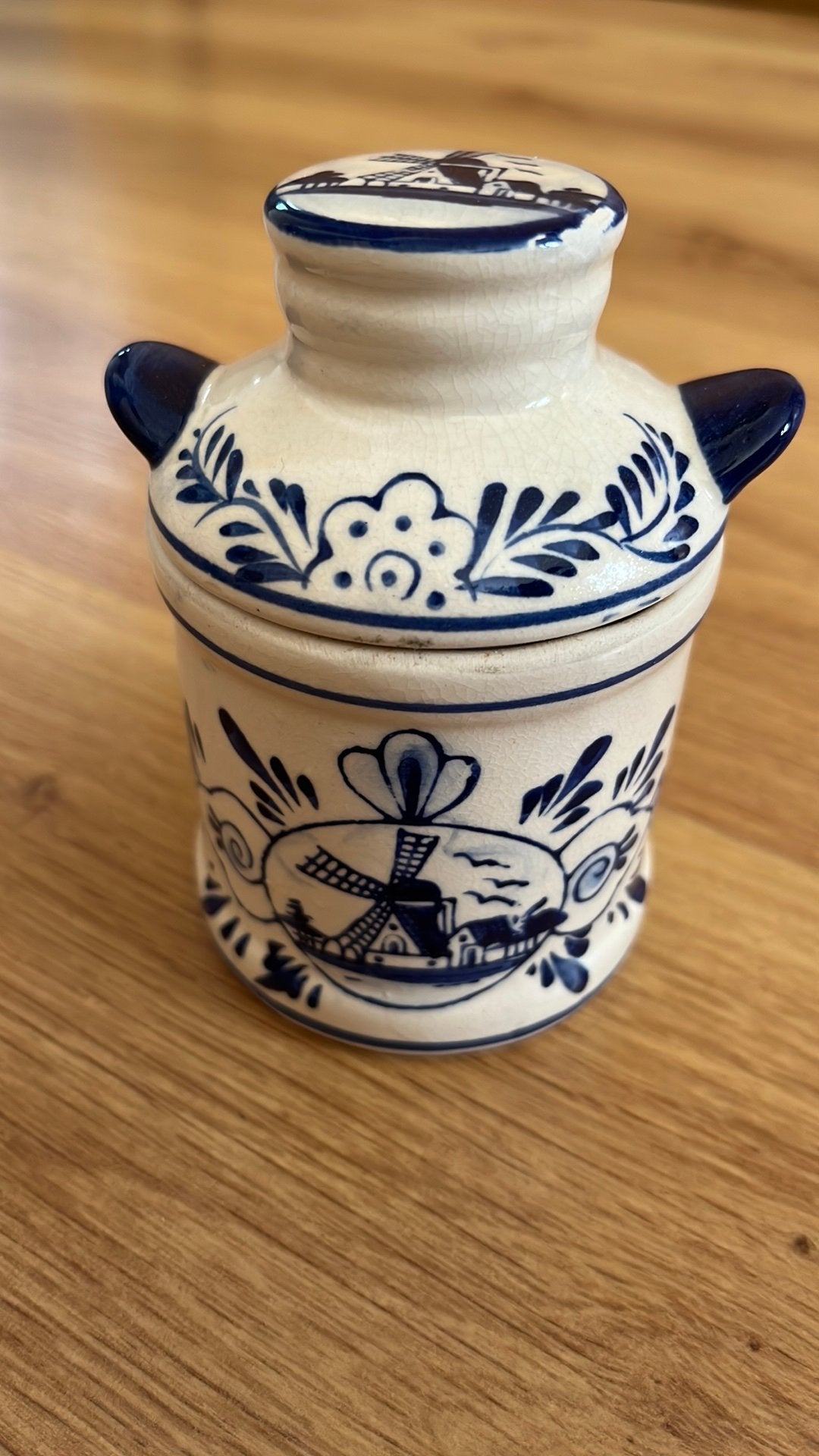 Delfts blauw, Ophalen