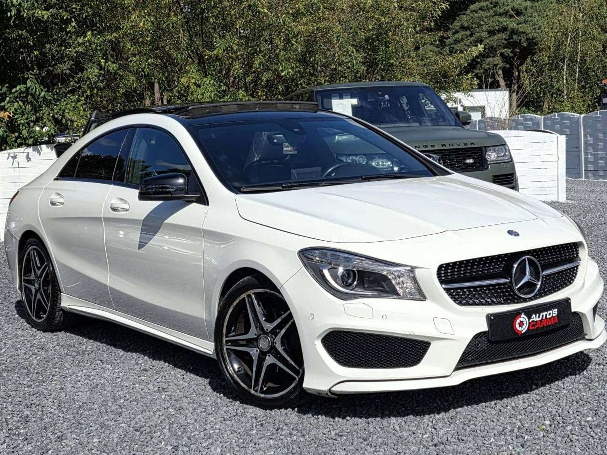 Mercedes-Benz CLA 180 CLA 180 d, Auto's, Gebruikt, Wit, Bedrijf, Grijs