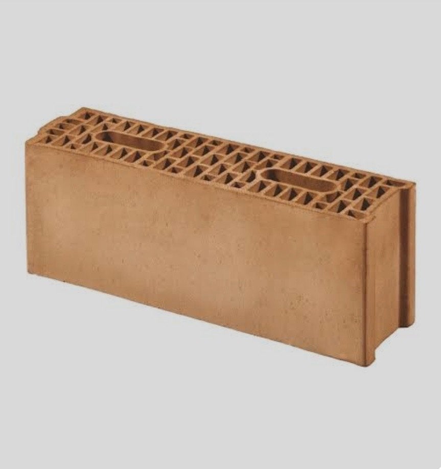 Blocs porotherm à coller, Brun, Enlèvement, Utilisé, Autres types