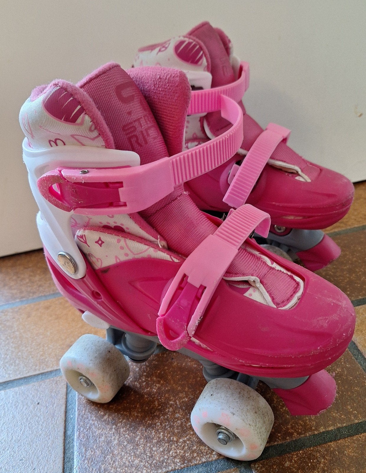 Verstelbare rolschaatsen van Street Rider maat 31-34, Ophalen of Verzenden, Gebruikt