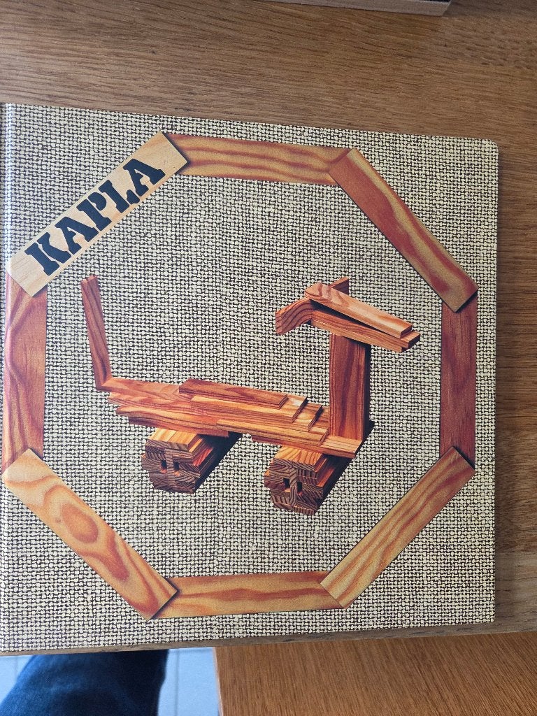 Boek met instructies en ideeen met kapla blokken, Enlèvement ou Envoi, Neuf, Autres types