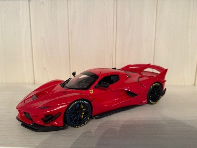 Hotwheels Ferrari 1/18 La Ferrari FXX Evo, Enlèvement ou Envoi, Comme neuf, Voiture, Hot Wheels