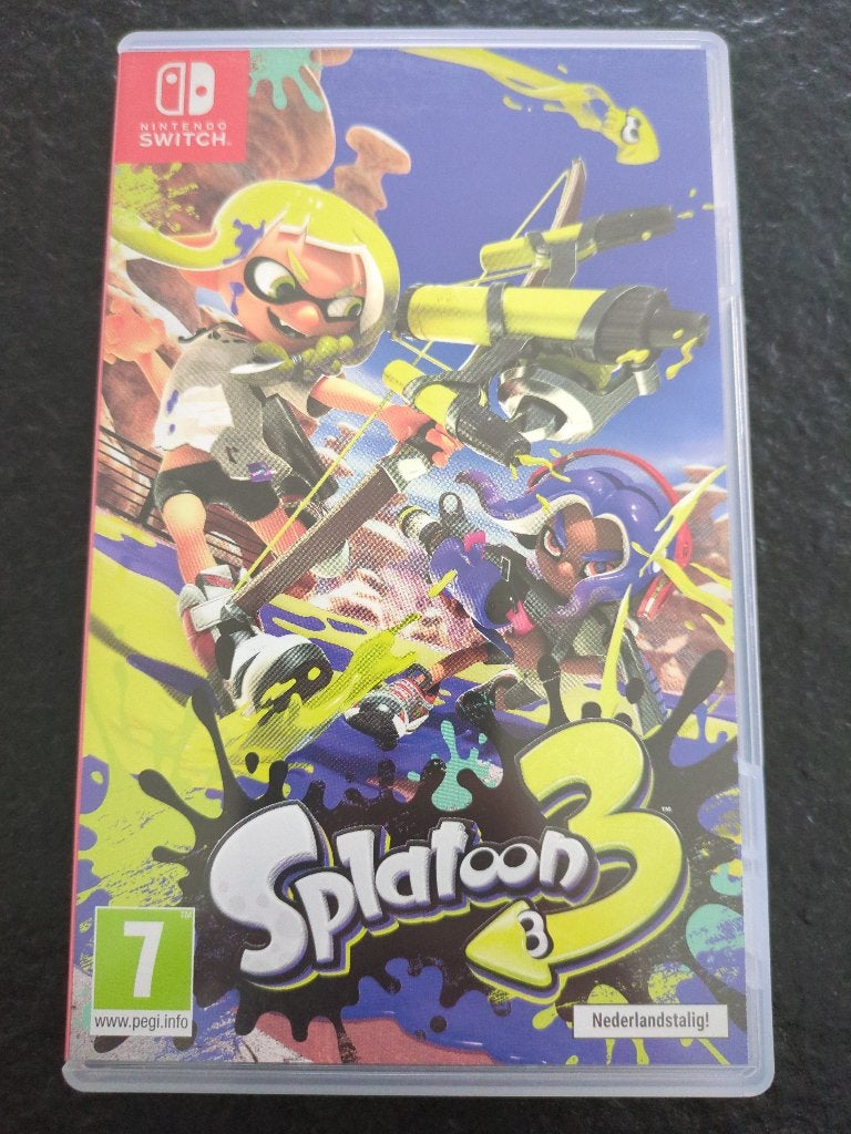 Nintendo Switch Splatoon 3, Consoles de jeu & Jeux vidéo, Jeux | Nintendo Switch, 1 joueur, À partir de 7 ans, Aventure et Action
