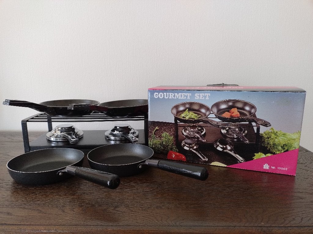 GOURMET SET, Elektronische apparatuur, Ophalen, Gebruikt, Minder dan 4 personen