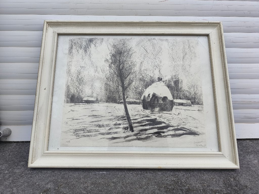 Dessin signe, Antiquités & Art, Enlèvement ou Envoi, Dessin