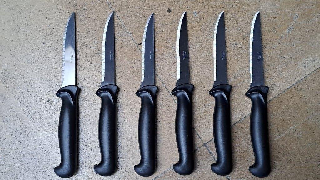 6 steak messen - Pradel Inox, Ophalen