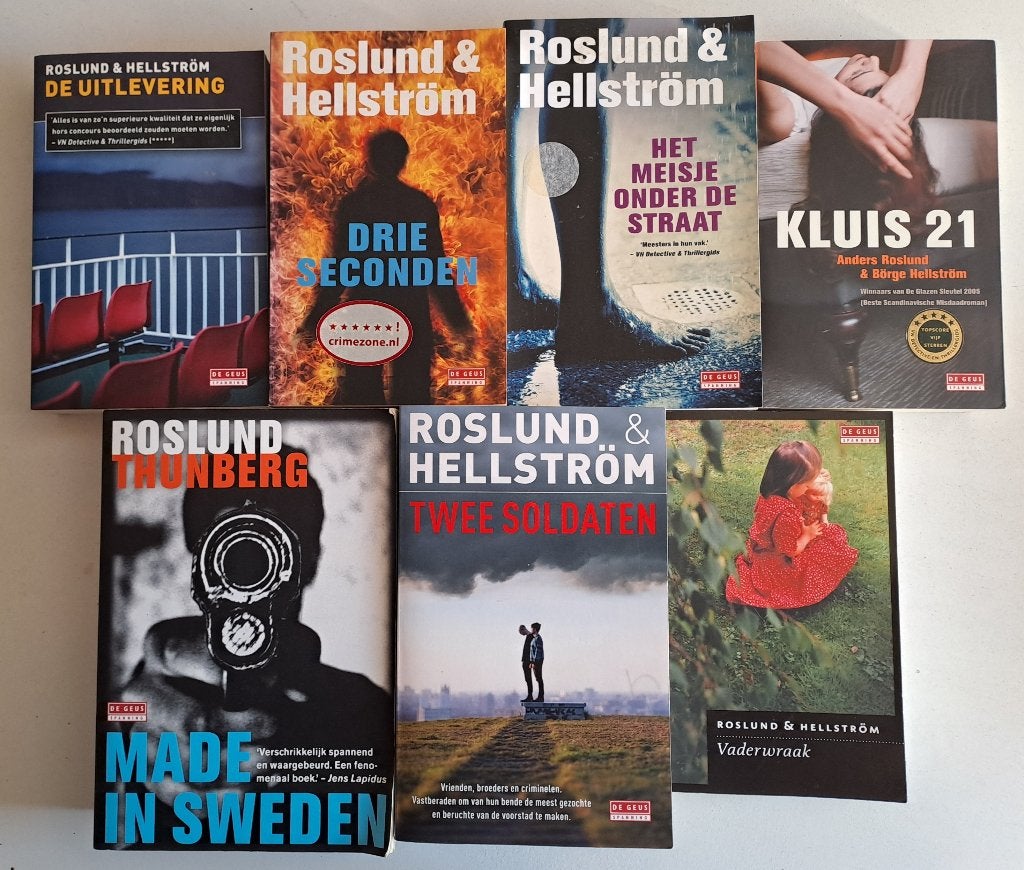 Boeken Roslund & Hellström, Boeken, Thrillers, Gelezen, Ophalen of Verzenden
