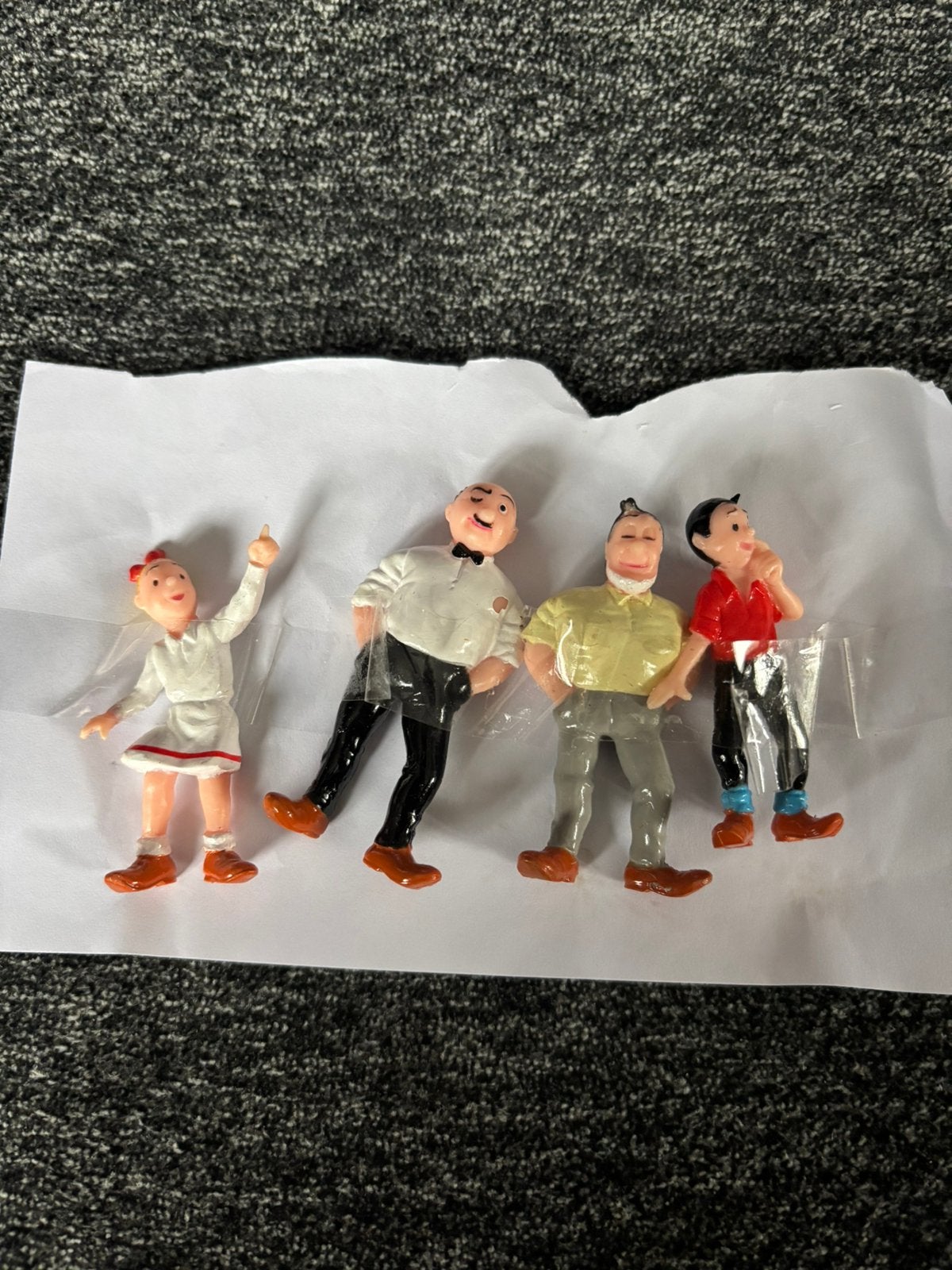 Kunststof beeldjes van Suske en Wiske, Enlèvement ou Envoi, Bob et Bobette, Comme neuf