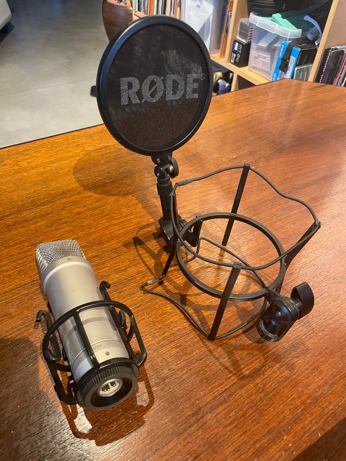 Røde condensatormicrofoon, Muziek en Instrumenten, Ophalen, Zo goed als nieuw