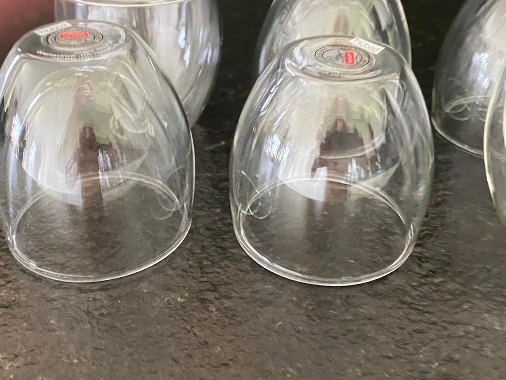 Set van 6 Bodum espresso kopjes van dubbelwandig glas, Huis en Inrichting, Ophalen of Verzenden, Zo goed als nieuw