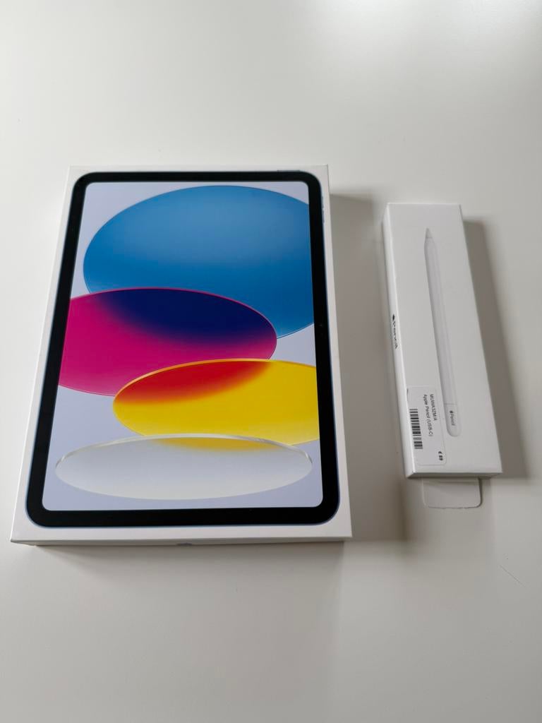iPad A16 (128 GB) + Apple Pencil, Ophalen, Zo goed als nieuw