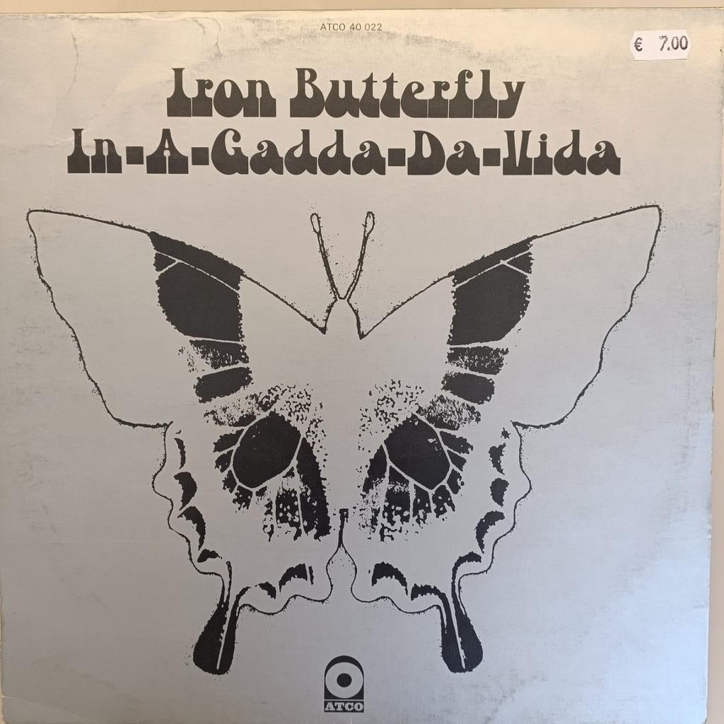 Lp Iron Butterfly - In a Gadda Da Vida, Enlèvement ou Envoi