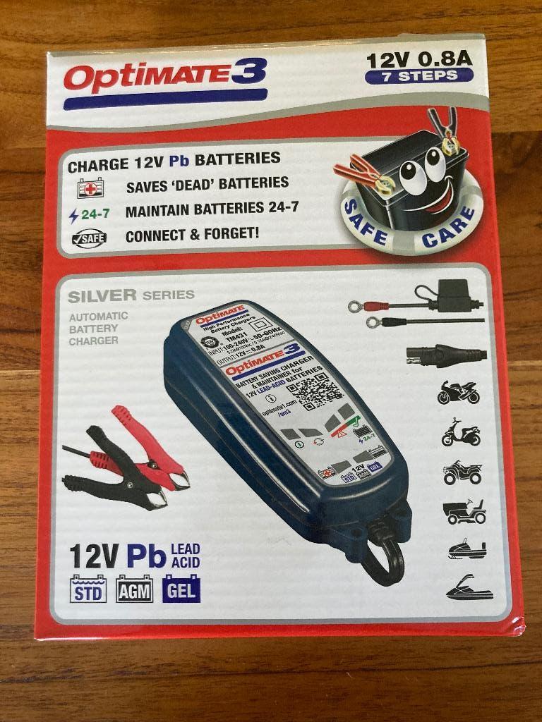 Nieuwe druppellader Optimate 3, Auto-onderdelen, Accu's en Toebehoren, Ophalen of Verzenden, Nieuw