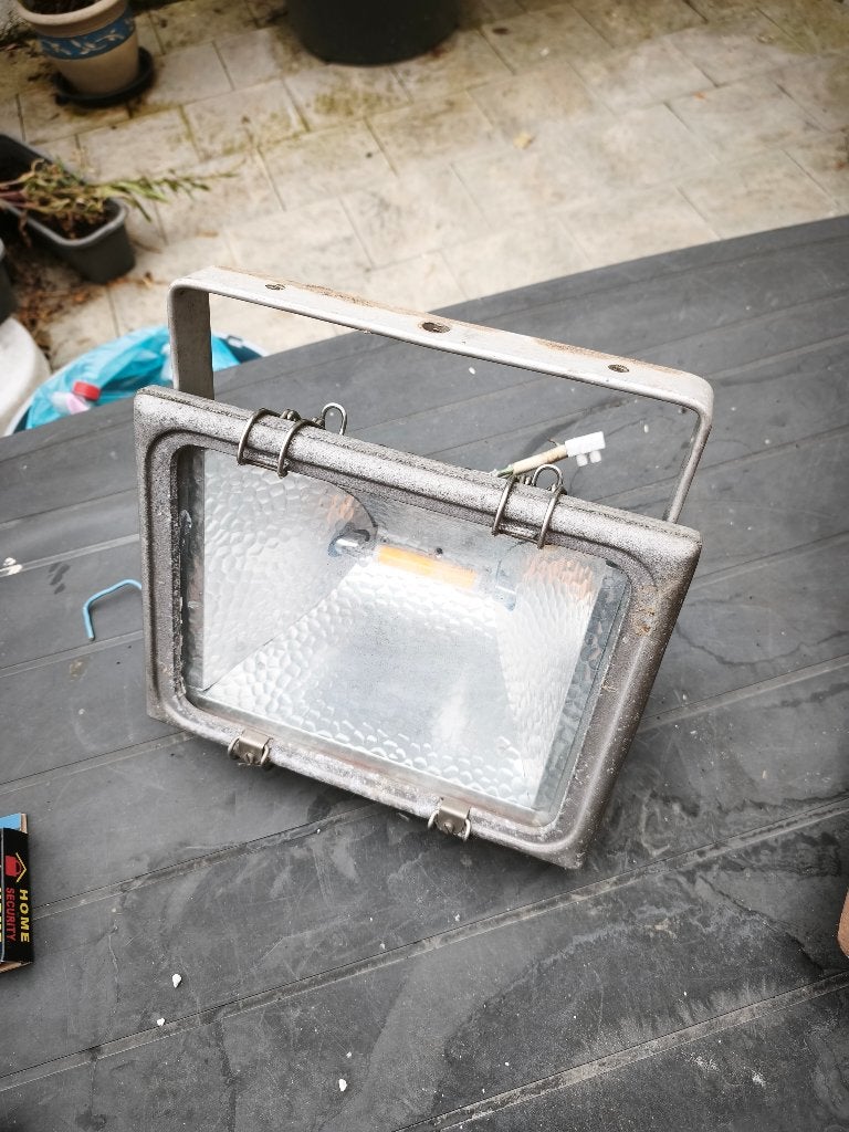 Lampe extérieure spot projecteur à refaire à vendre, Tuin en Terras, Buitenverlichting, Gebruikt, Ophalen