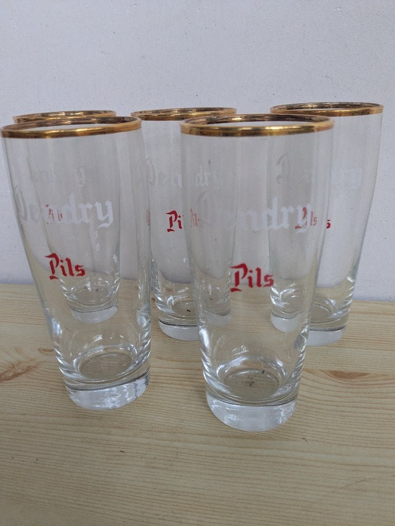 Dendry (Dendria) pils 5 glazen, Ophalen of Verzenden