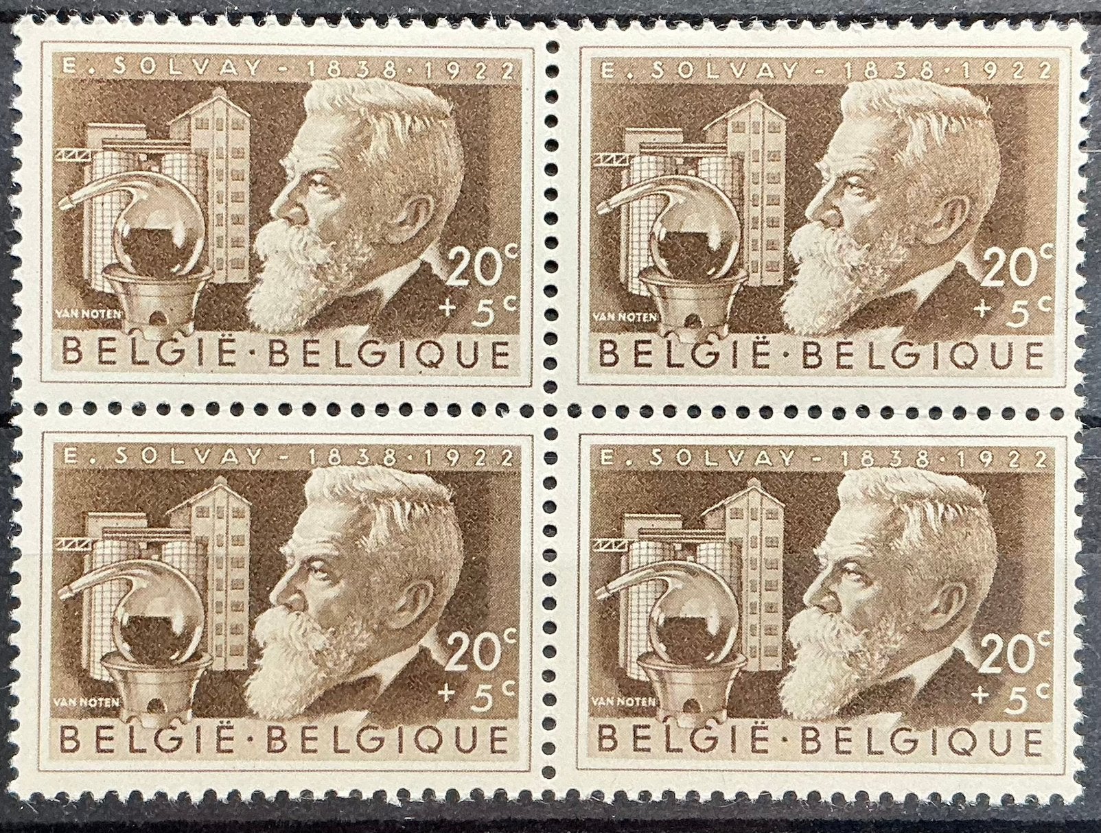LOT 986. COB: 973. E.SOLVAY. MNH. **, Neuf, Enlèvement ou Envoi, Non oblitéré, Art