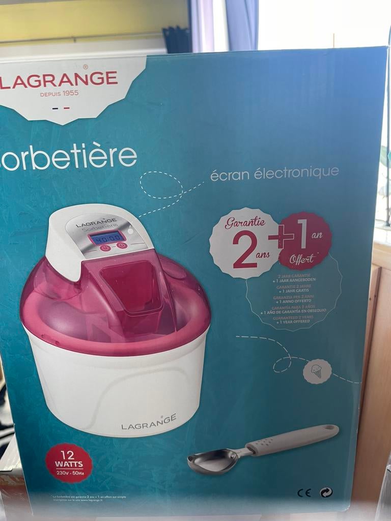 Sorbetiere, Ophalen, Nieuw