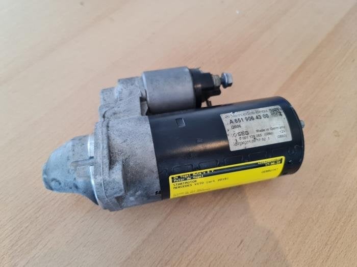 Démarreur d'un Mercedes Vito, 3 mois de garantie, Utilisé, -, -