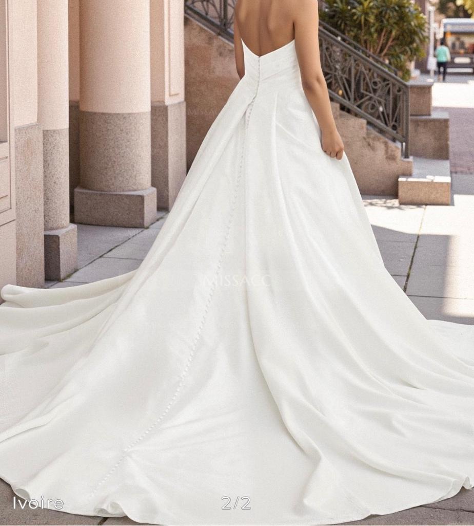 robe de mariée, Neuf, Missac, Blanc, Enlèvement