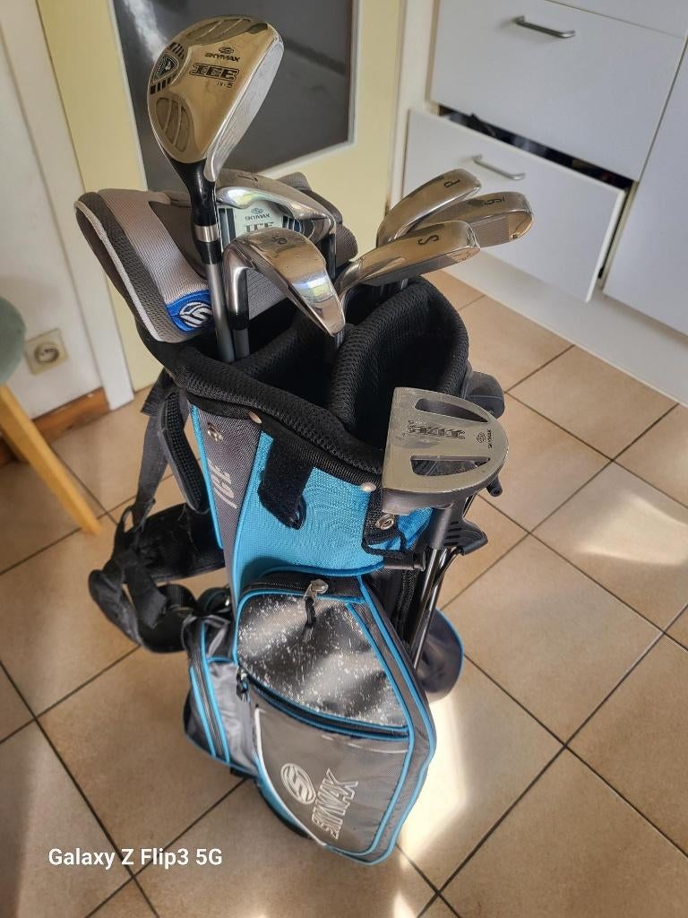 golftas & clubs Skymax (vrouw), Sport en Fitness, Ophalen, Zo goed als nieuw, Set, Overige merken