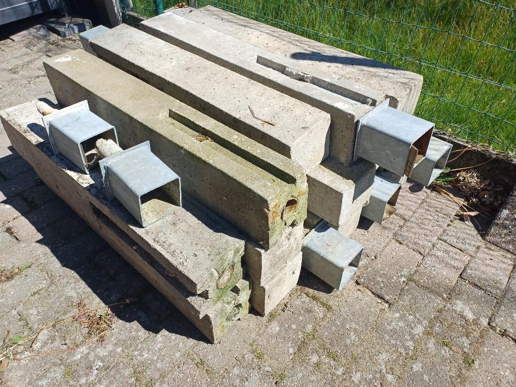 gratis betonpalen, Ophalen, Gebruikt, Minder dan 180 cm, Palen