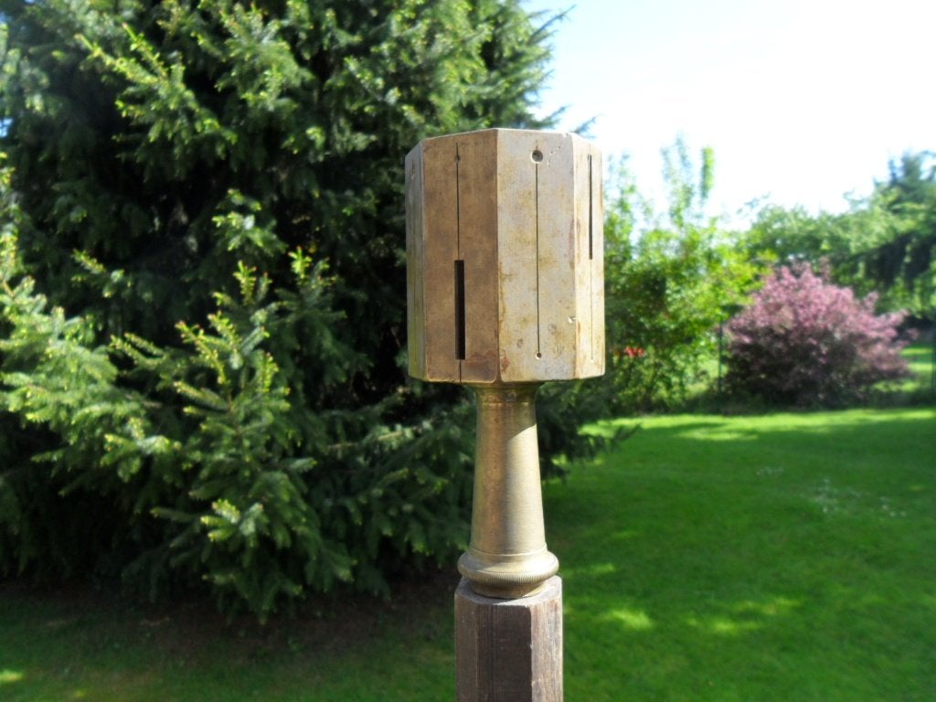 Pantomètre Ancienne Equerre d'Arpenteur Géomètre en Laiton, Enlèvement