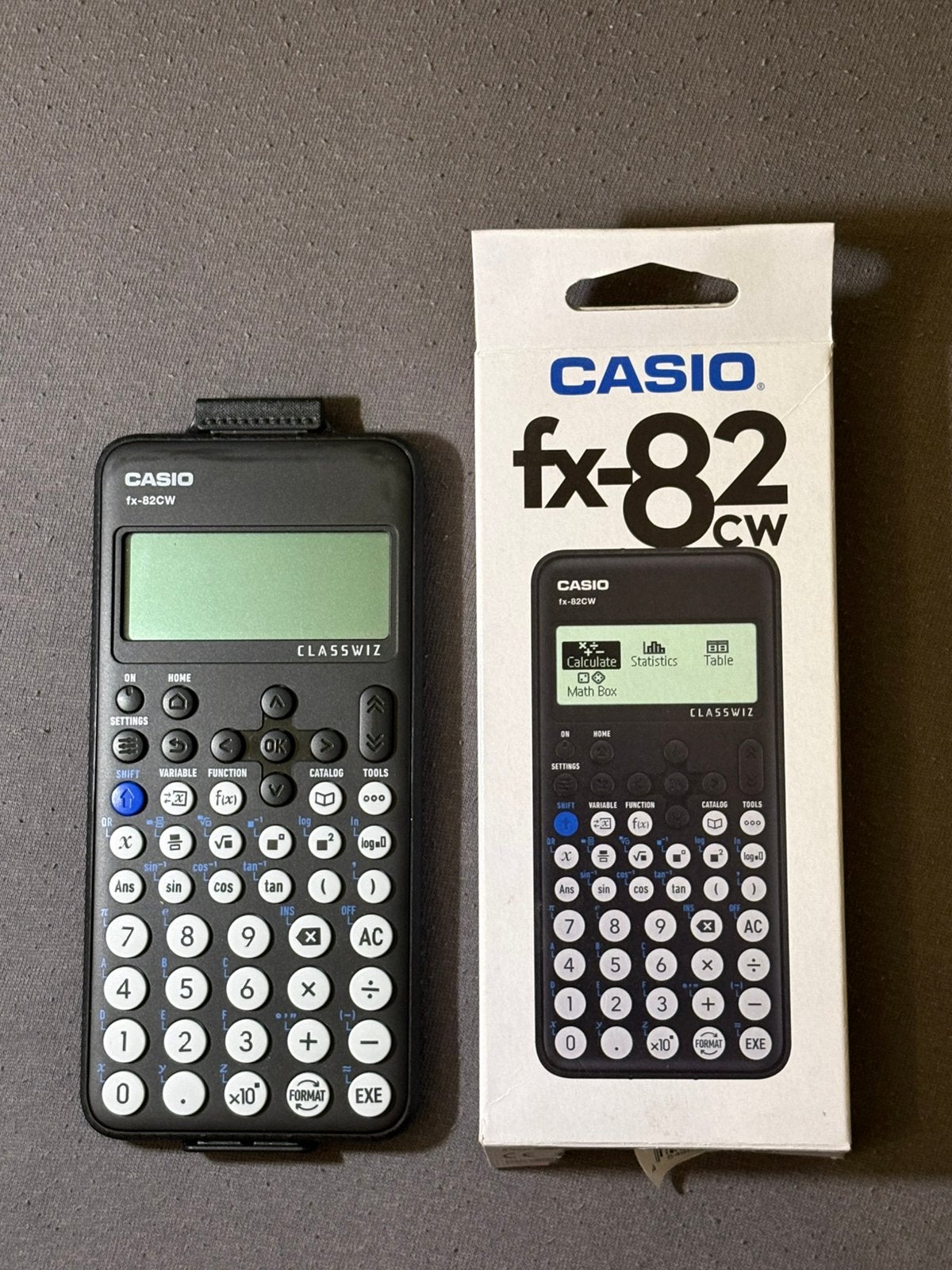 Calculatrice Casio fx-82cw noire, Enlèvement, Neuf