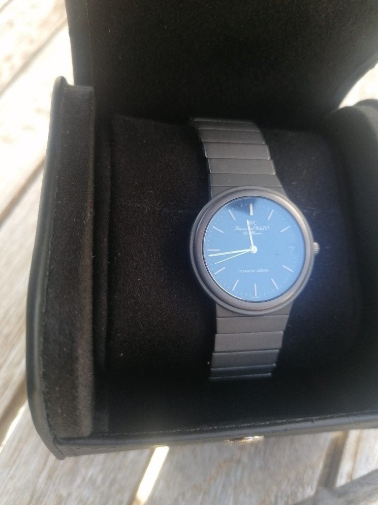 Montre unisexe IWC, Bijoux, Sacs & Beauté, Montres | Hommes, Comme neuf, Montre-bracelet, Autres marques, Autres matériaux, Autres matériaux