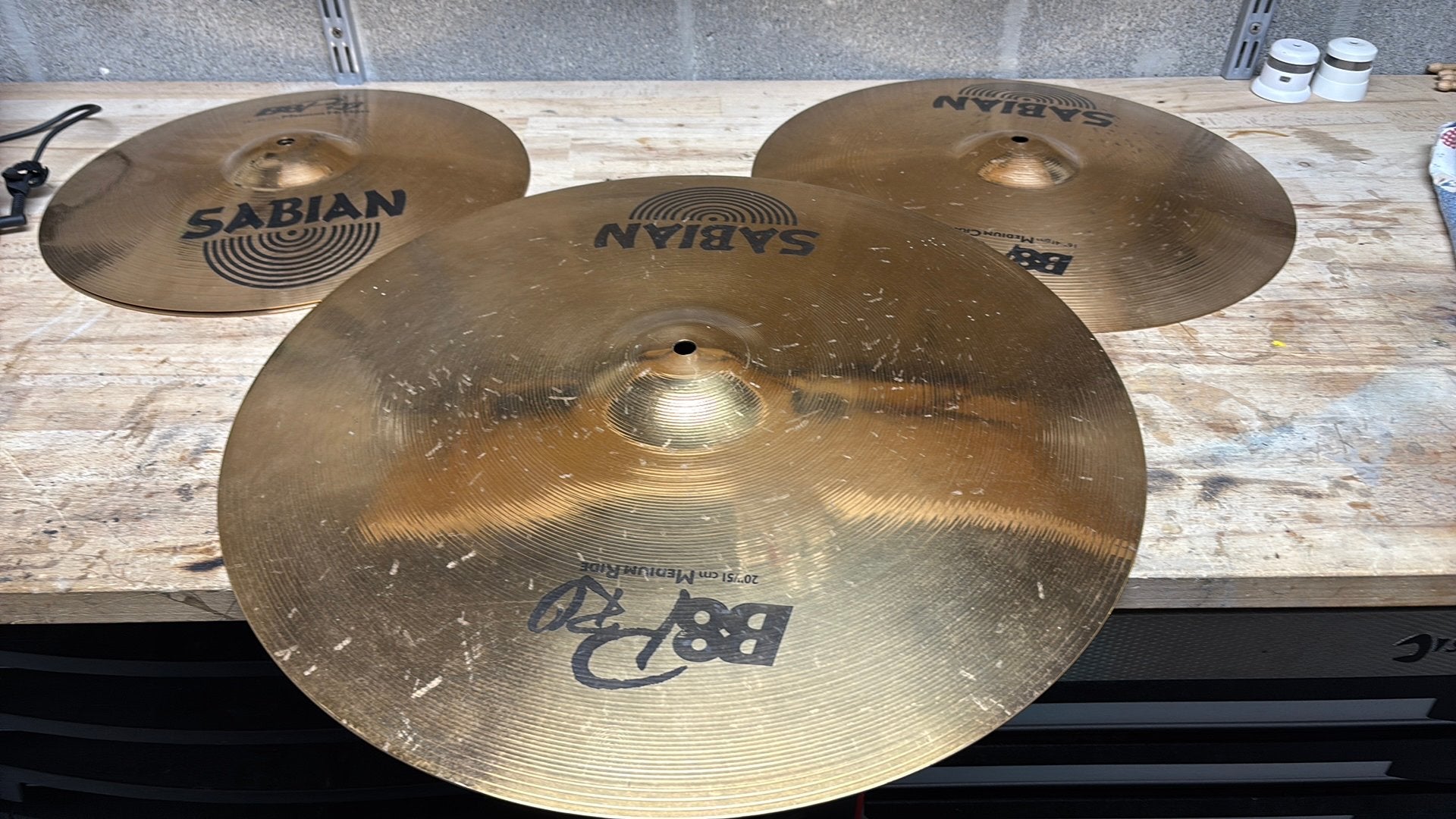 Cymbalen Sabian B8Pro 3 delige set, Muziek en Instrumenten, Ophalen of Verzenden, Gebruikt