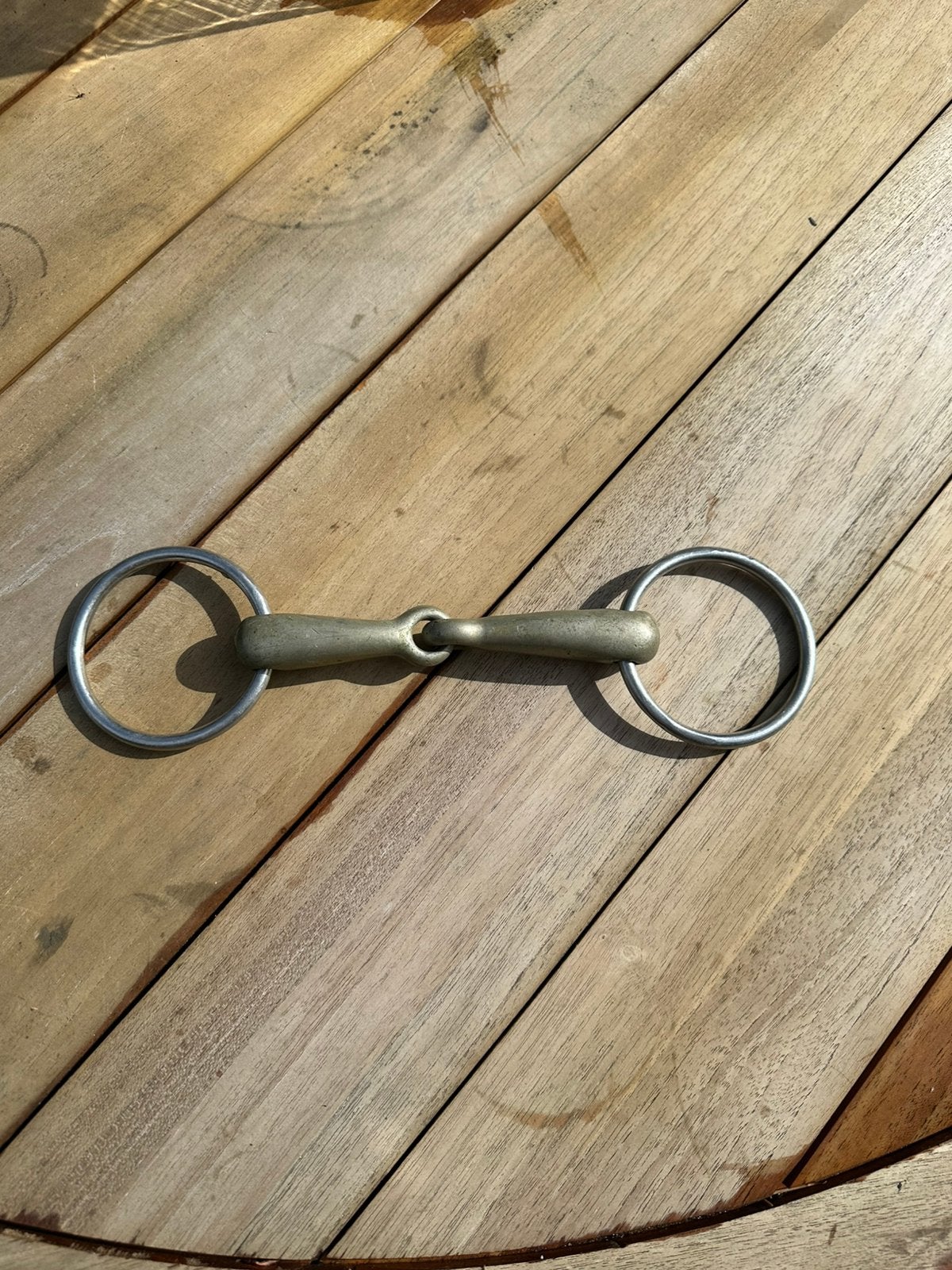 Sprenger enkelgebroken bit, Dieren en Toebehoren, Ophalen of Verzenden, Zo goed als nieuw, Sprenger, Bit