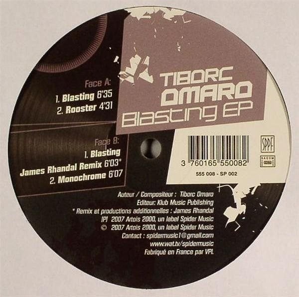 Tiborc Omaro - Blasting EP, 12 pouces, House, Enlèvement ou Envoi, Comme neuf