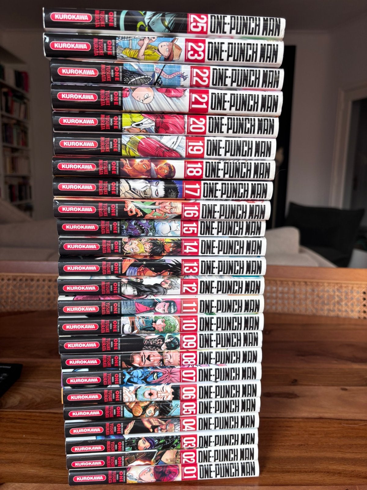 Manga one punch man 1-25 sans le 24, Boeken, Ophalen of Verzenden, Gelezen
