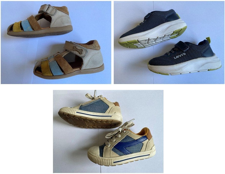 Mooi Schoenenpakket Maat 23 (Levi's Kids, Stones and Bones), Kinderen en Baby's, Babykleding | Schoentjes en Sokjes, Ophalen, Zo goed als nieuw