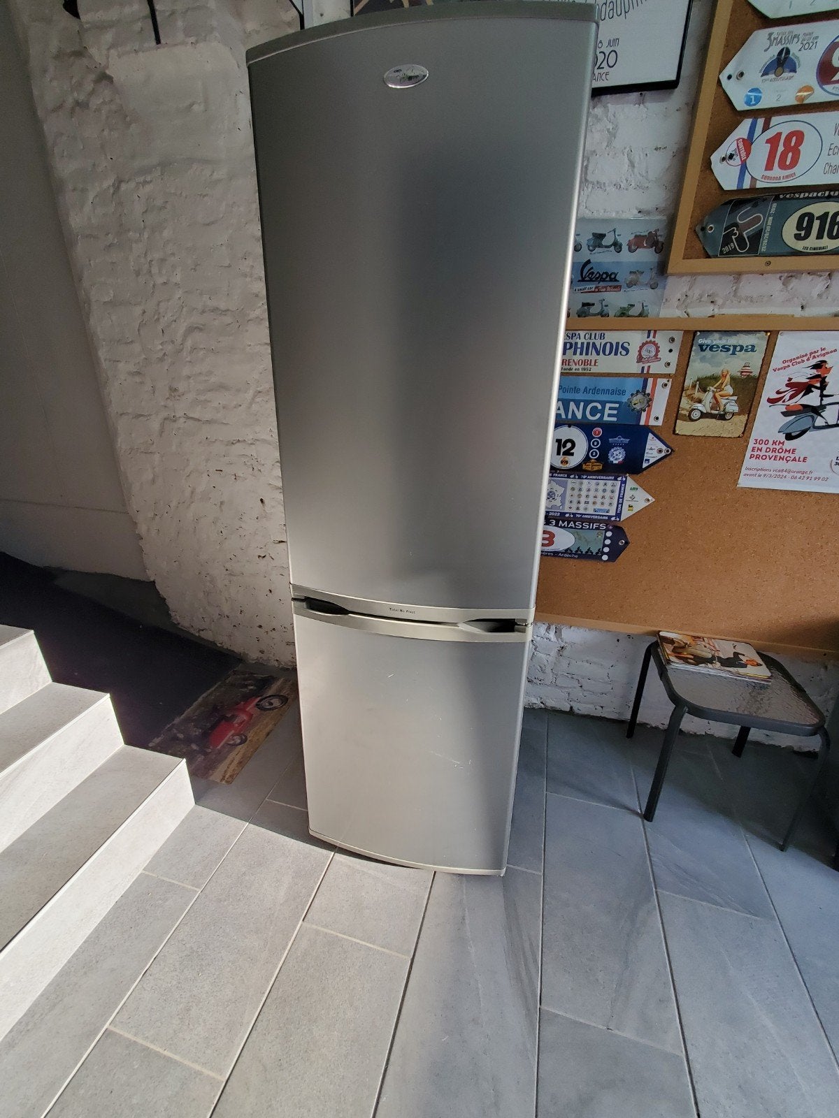 Whirpool koelkast met vriesvak, Elektronische apparatuur, Koelkasten en IJskasten, Ophalen
