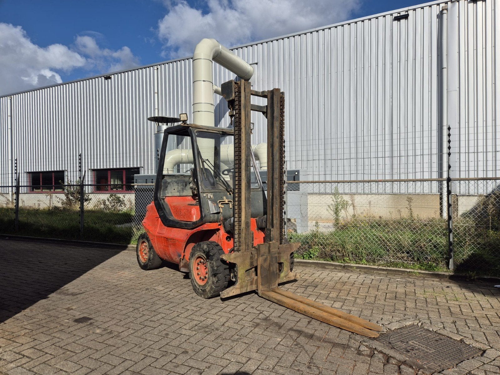 Linde H40D diesel heftruck clark clarck, Enlèvement
