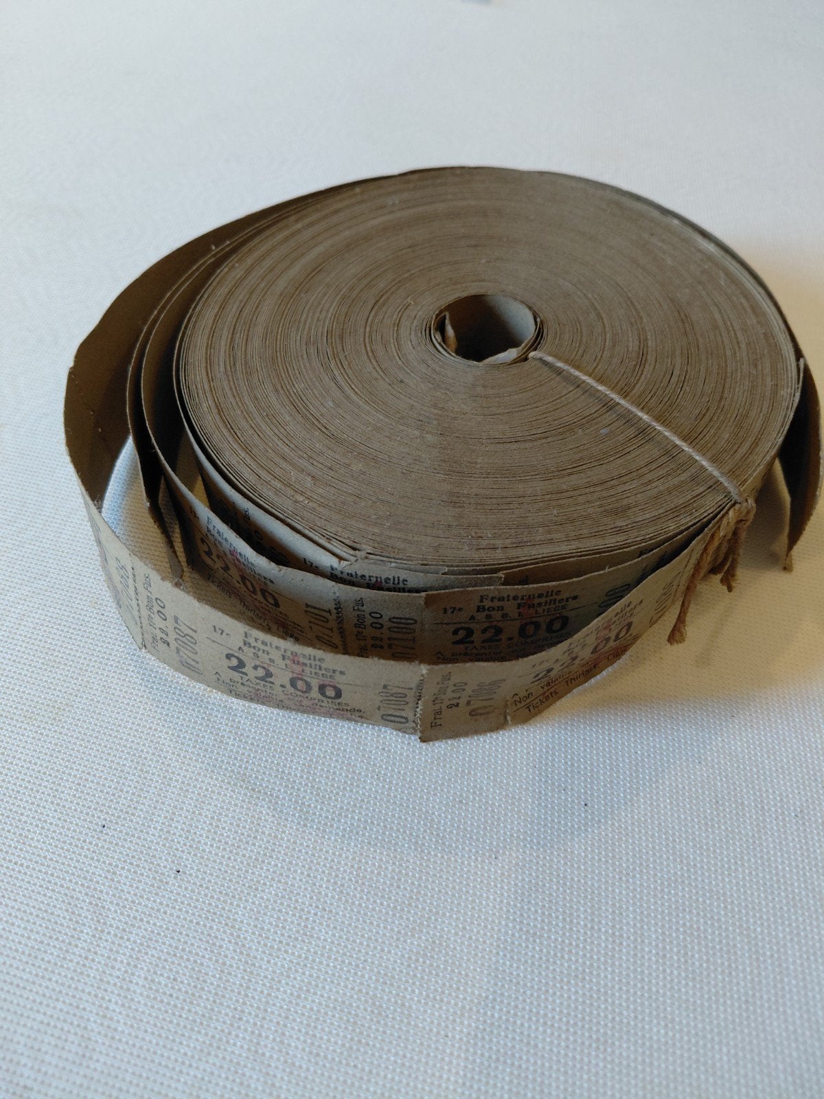 Rouleau de bon guerre ww2, Collections
