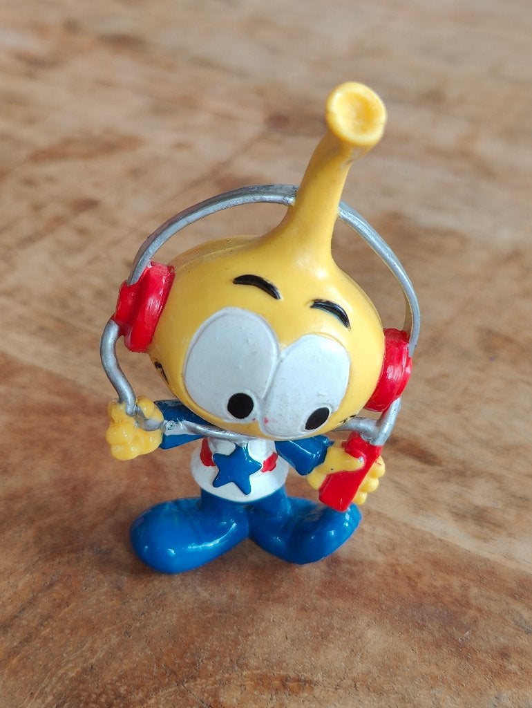 Vintage pvc figuurtje Allstar - De Snorkels Bully, Verzamelen, Ophalen of Verzenden, Zo goed als nieuw