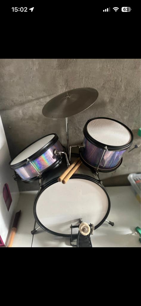 Drumstelset voor kids, Ophalen of Verzenden, Zo goed als nieuw