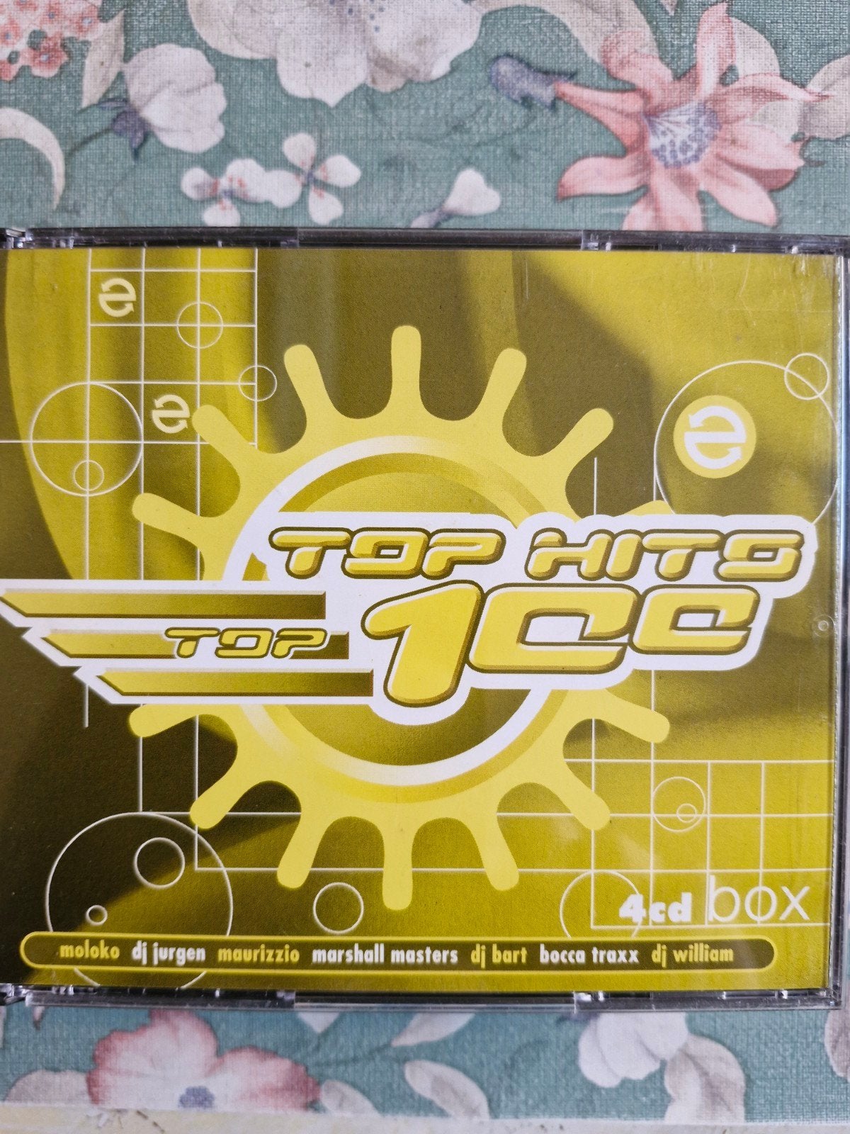 Top hits top 100. 4cdbox., Cd's en Dvd's, Ophalen of Verzenden, Zo goed als nieuw, Dance en House