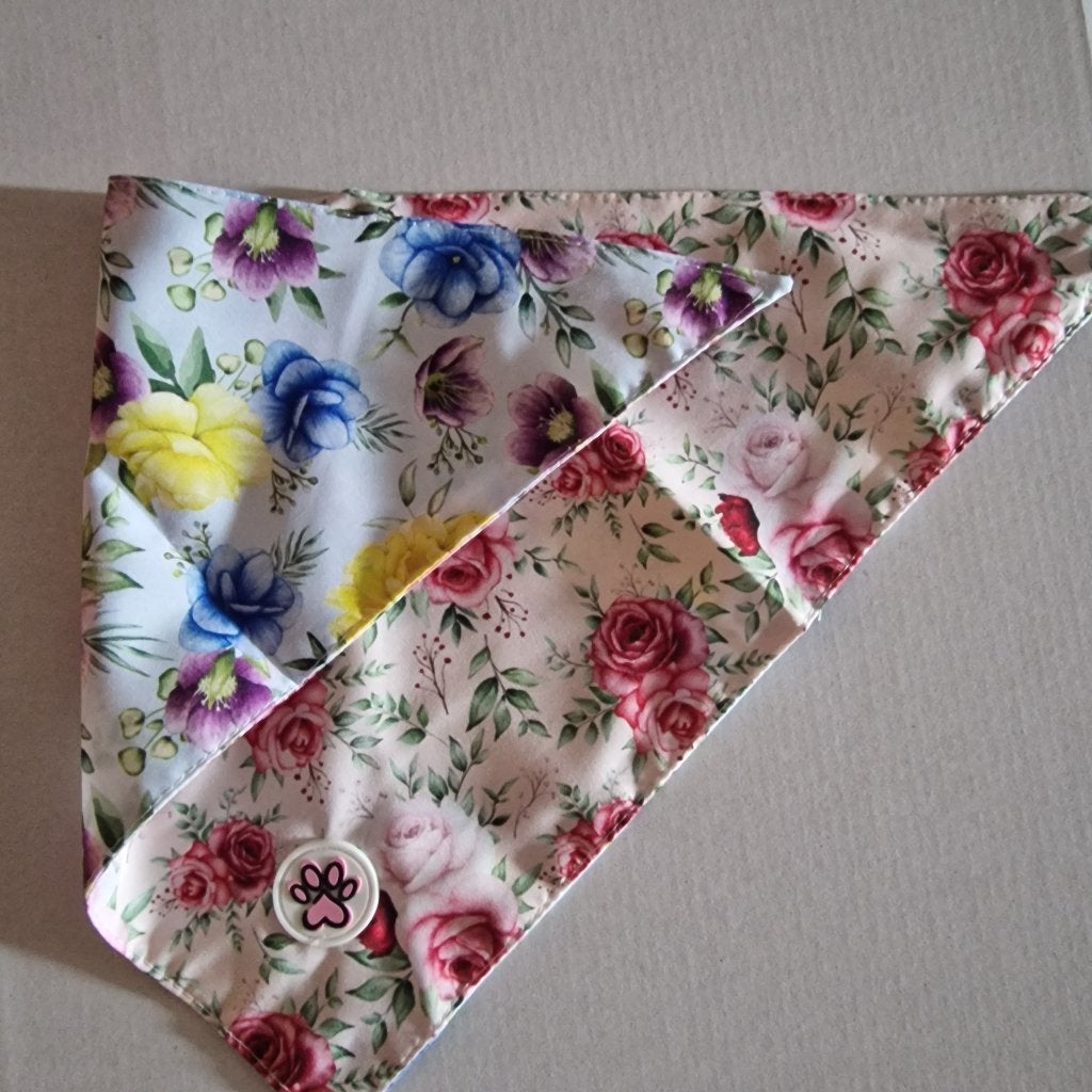 Bandana bloemen Paw my God! M, Dieren en Toebehoren, Ophalen of Verzenden, Nieuw