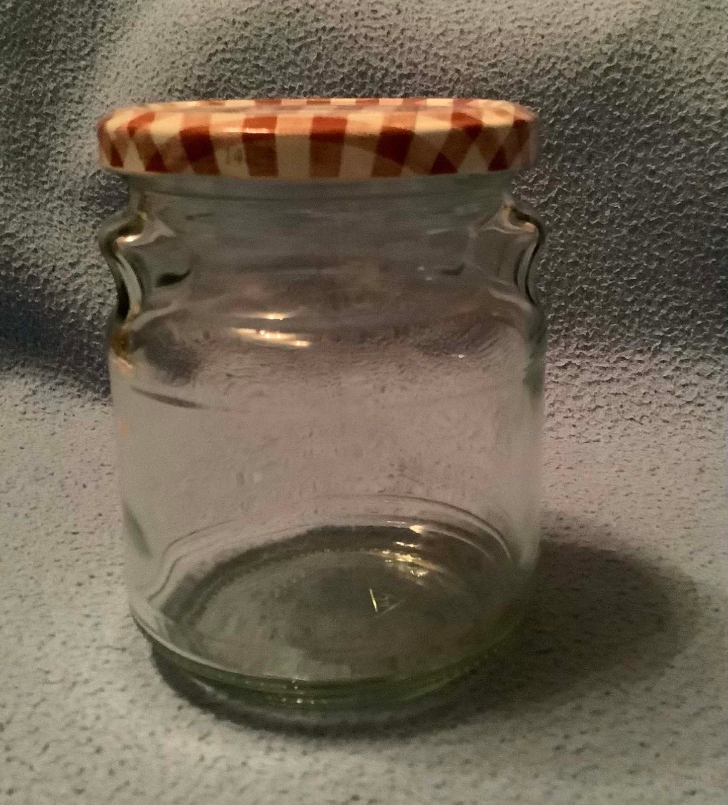 6 potjes jam, Ophalen, Glas