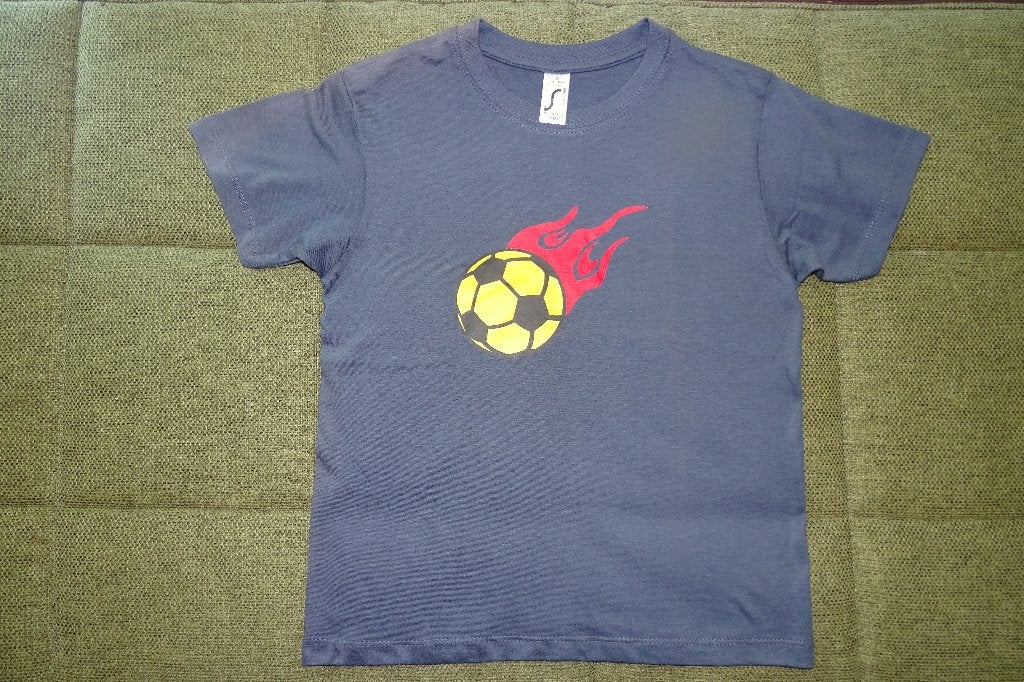 Voetbal T-shirt in Belgische driekleur, Kinderen en Baby's, Babykleding | Maat 50, Nieuw, Ophalen of Verzenden, SOL'S, Jongetje