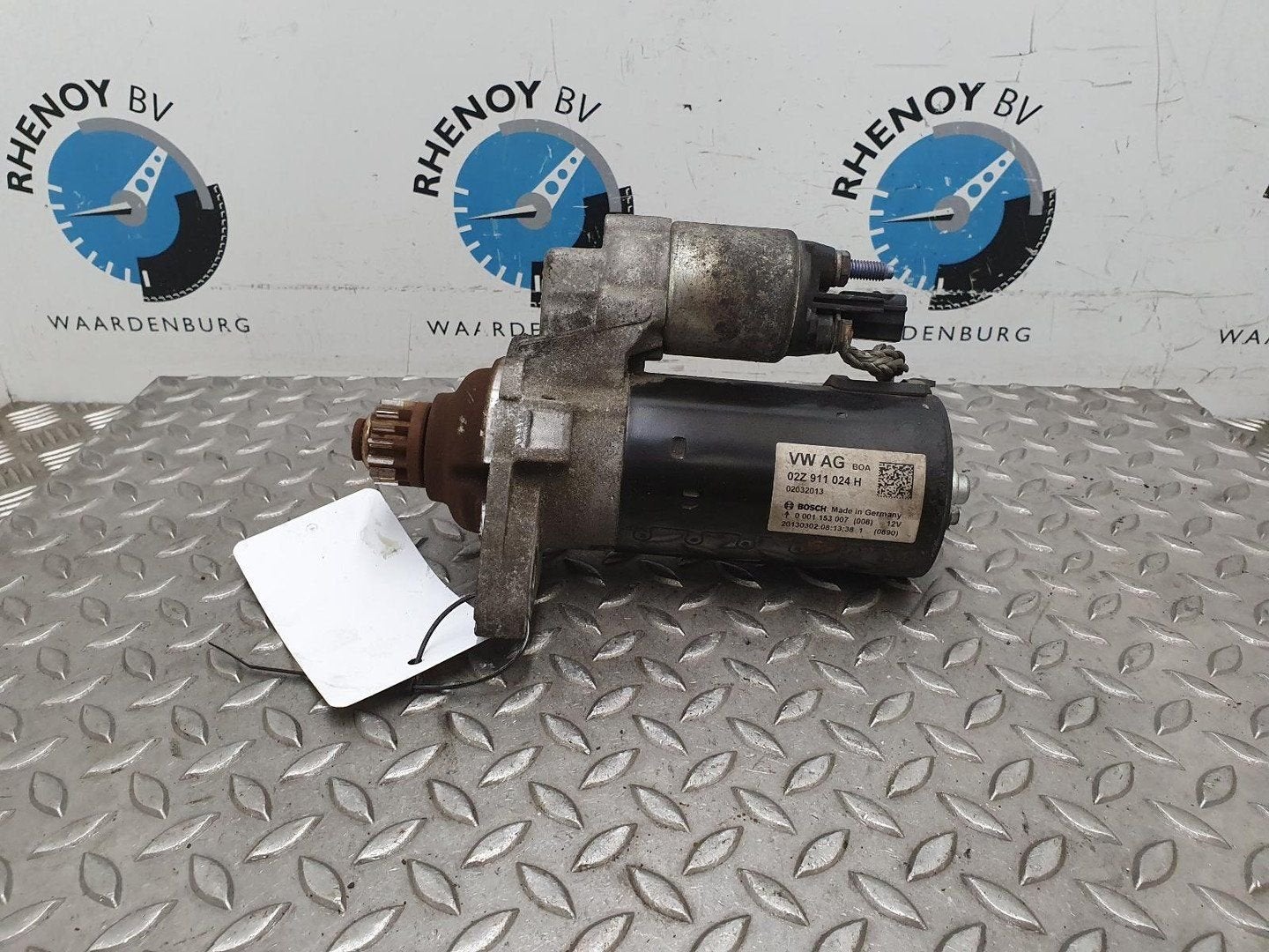 AUDI A1 A1 SPORTBACK STARTMOTOR 02Z911024H 2013, Enlèvement ou Envoi, Utilisé, ARN reconnu