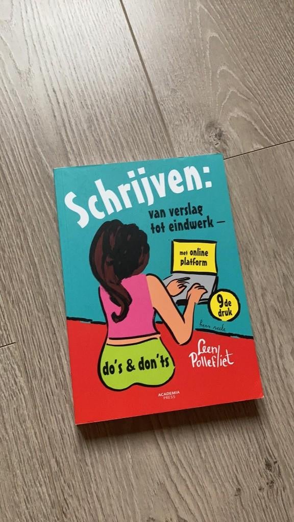 schrijven: van verslag tot eindwerk, Ophalen of Verzenden